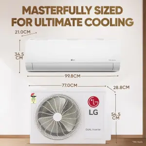 Lg 2.0 Ton 3* inverter